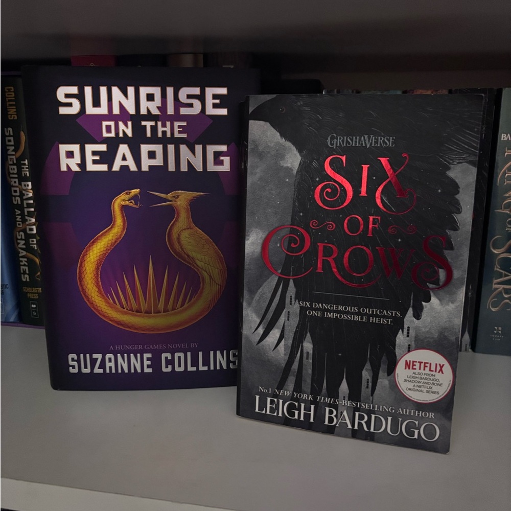 Sunrise on the Reaping and Six of Crows Book Set